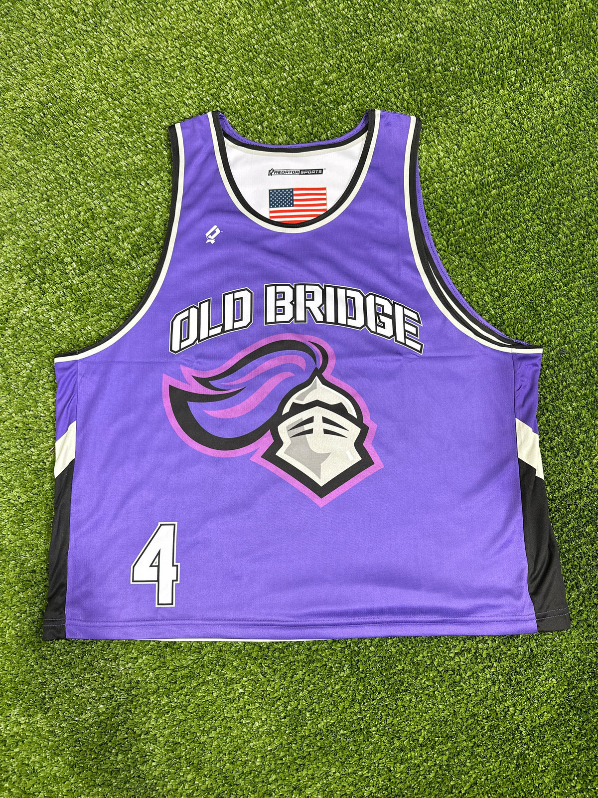 Sleeveless Reversible Custom Lacrosse Jersey