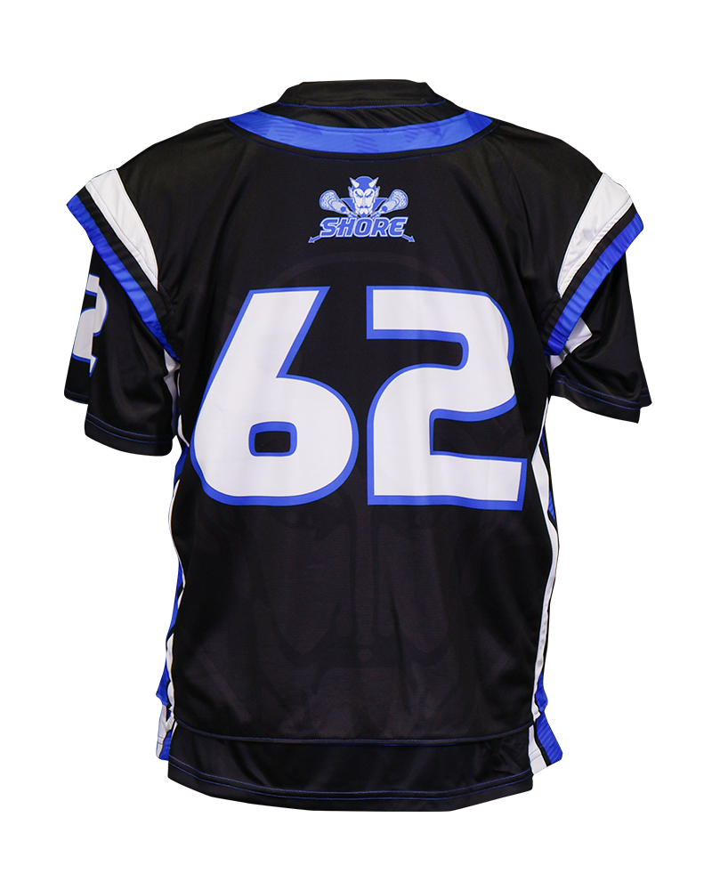 Cuffed Wide Shoulder Sleeveless Custom Lacrosse Jersey