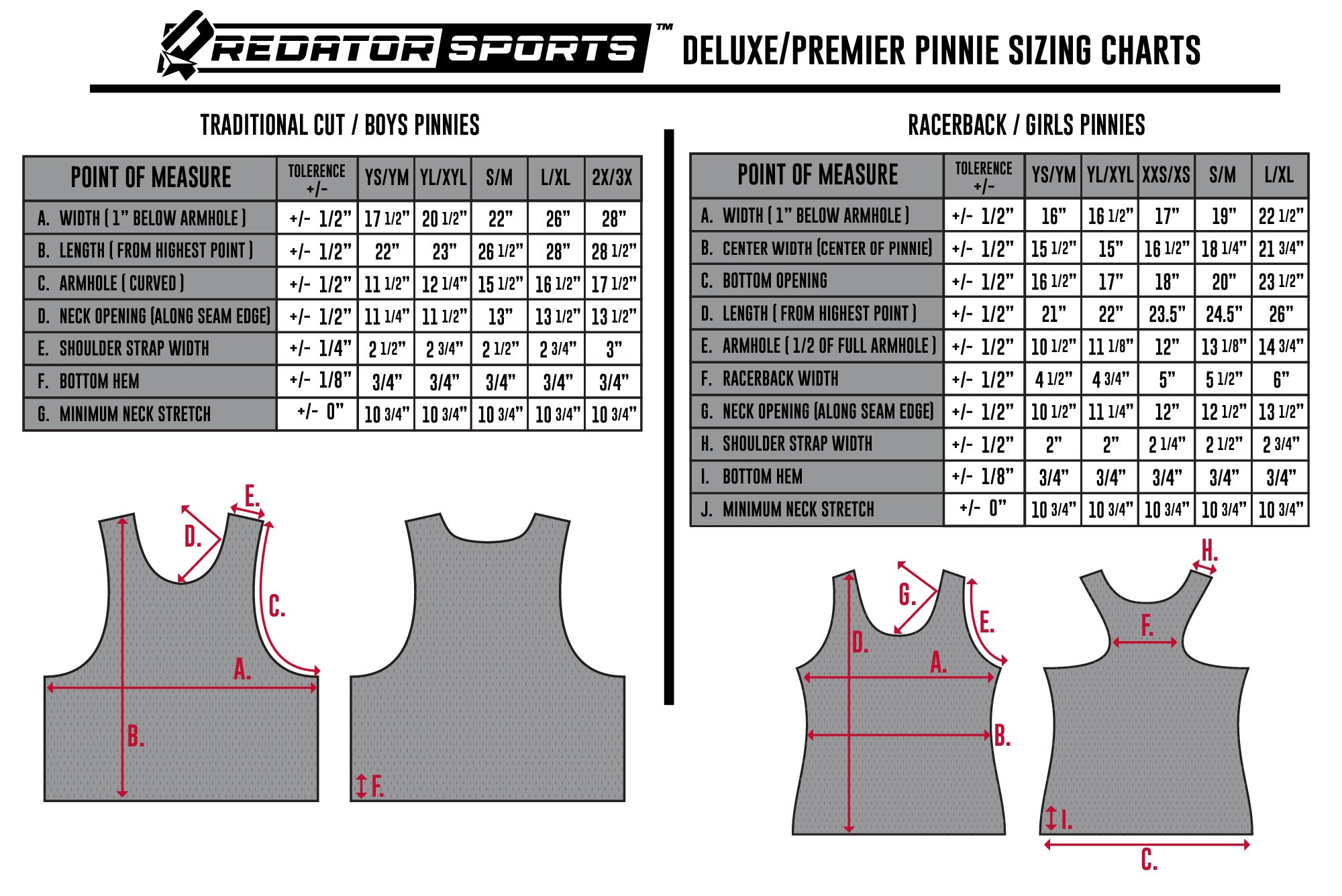 lacrosse boys pinnies