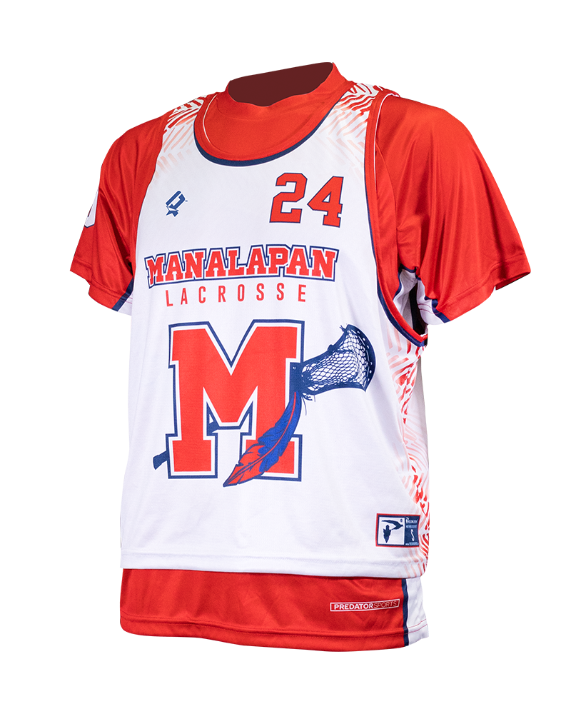 Sleeveless Reversible Custom Lacrosse Jersey