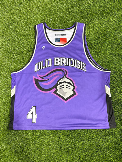 Sleeveless Reversible Custom Lacrosse Jersey