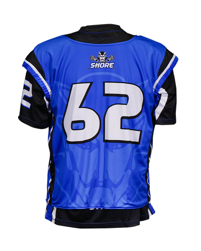 Cuffed Wide Shoulder Sleeveless Custom Lacrosse Jersey