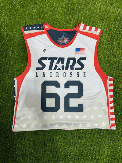 Sleeveless Reversible Custom Lacrosse Jersey