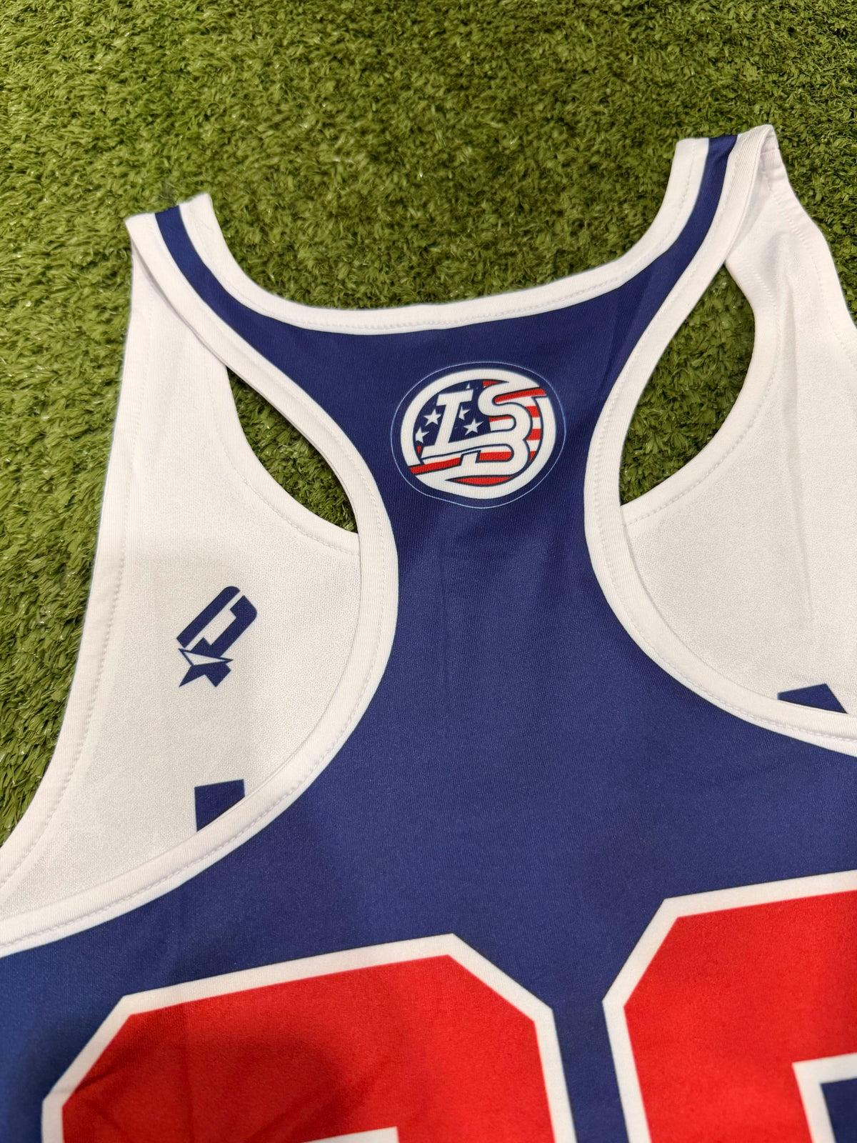 Women's Reversible Racerback Lacrosse Jersey - 2 Ply
